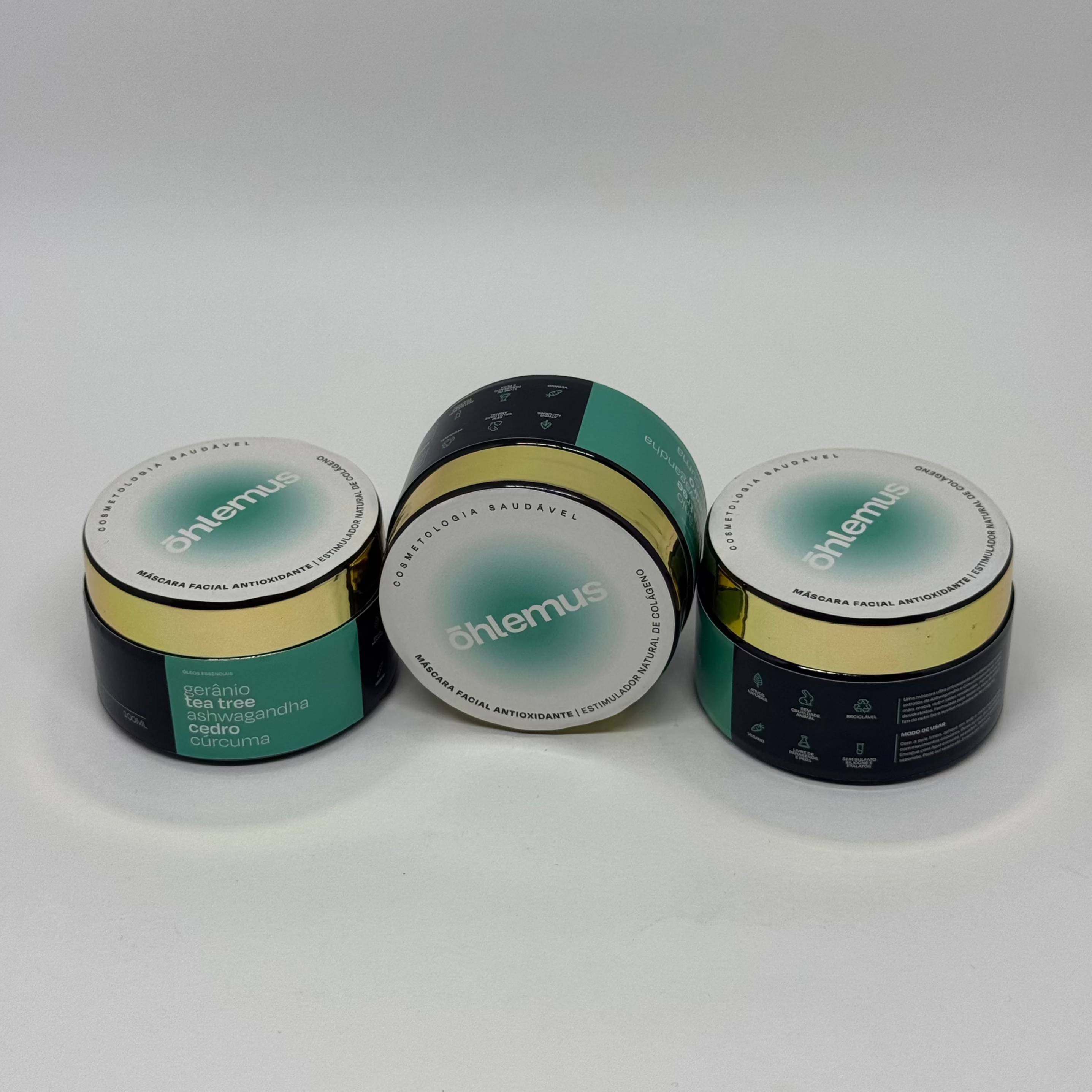 Kit 3x - Máscara Facial Antioxidante